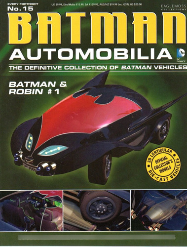 Apenas Revista Ingles Batman Automobilia 15 Bonellihq Cx400