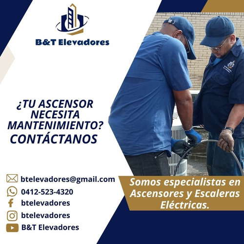 Mantenimiento De Ascensores Reparación Modernización