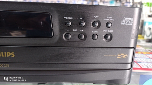 Toca 5 Cds Philips Cdc-265