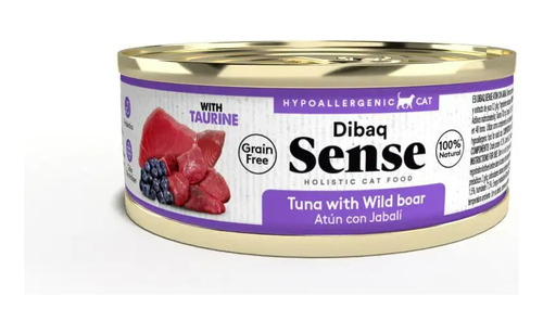 Sense Alimento Humedo Gato Tuna & Wildboar 70gr