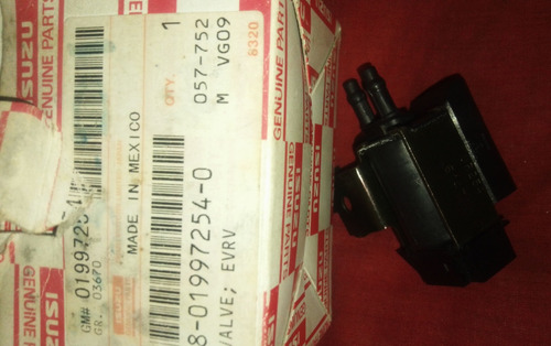 Válvula Reguladora De Vacío Luv Dmax 3.0 Original Isuzu