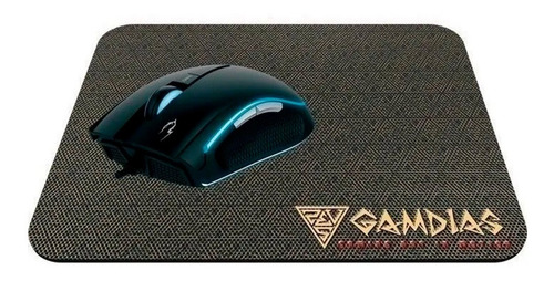 Kit Mouse Gamer Gamdias Zeus E1a C/ Mousepad Nyx E1 3200dpi