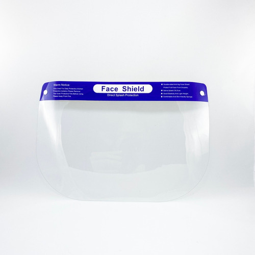 Careta Protector Face Shield Original Lavable Calibre 25