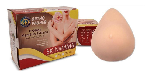 Prótese Mamária Externa Silicone Skinmama Pós Mastectomia 48