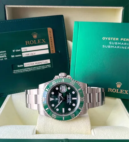 Rolex Submariner Date Hulk Green Dial , Cerâmica & Completo