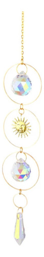 M 6 Bola Cristal Decorativa With Colgante Cadena Colo