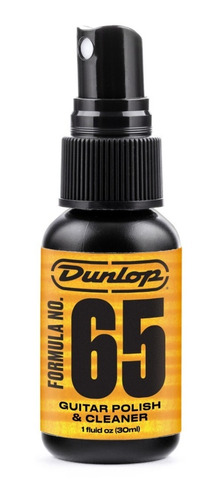 Limpiador De Guitarra Dunlop 654 Formula N° 65 Botella 1 Oz
