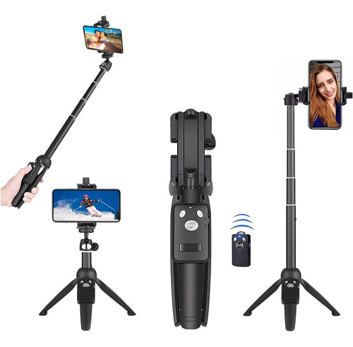 Trípode Monopod Selfie Stick 40 Pulgadas Con Control Remoto 