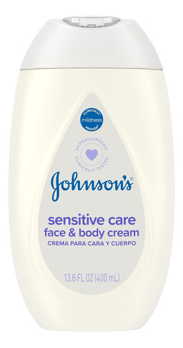 Johnson's Sensitive Care Crema Facial Y Corporal Para Bebes