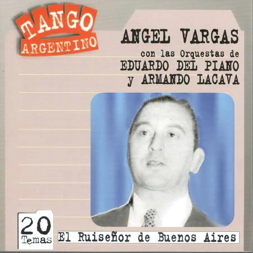 Cd - El Ruiseñor De Buenos Aires - Angel Vargas