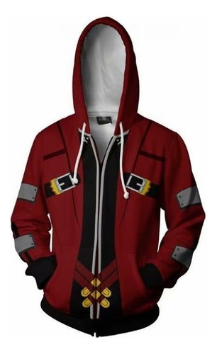 Game Blazblue Sudaderas Ragna·la·bloodedge Zip Chamarras