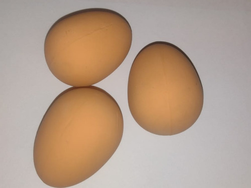Huevos De Caucho Masizos X 6 - Kg a $1283