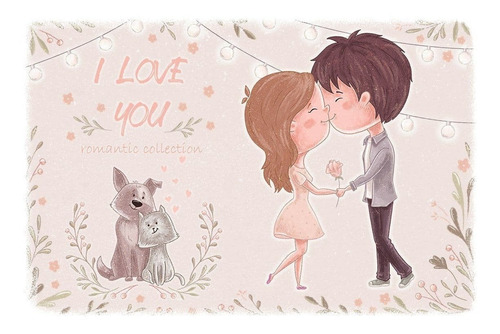 Papeles Fondos Digitales - I Love You - Clipart