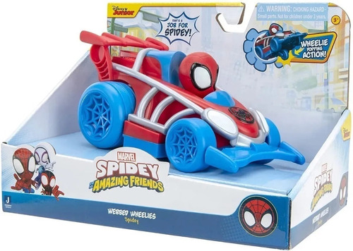 Autito Spidey Amazing Friends Vehiculo Marvel Playking