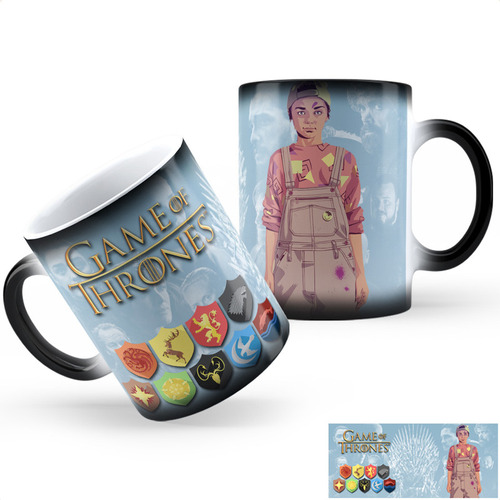 Taza Mágica Game Of Thrones - Arya Stark Calidad