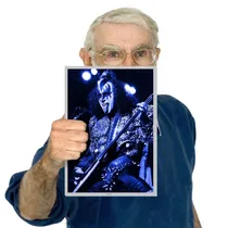 Comprar Quadro Placa Kiss Rock Heavy Metal  Hard Rocktam A4 02
