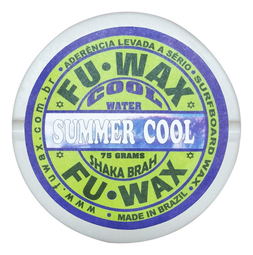 Parafina Fu Wax Summer Cool 80g Temp 19ºc - 22ºc