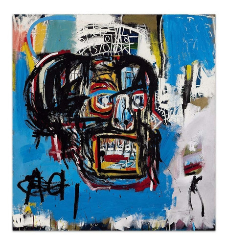 Cuadro Canvas Sin Titulo 1982 (skull) Basquiat 94x100 M Y C