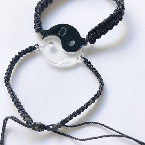 Pulseras Para Parejas Personalizadas Yin Yang