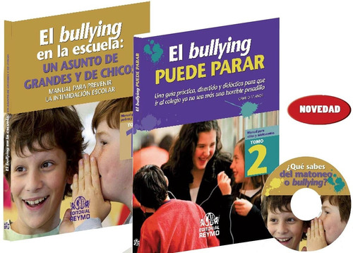 Libros El Bullying En La Escuela - 2 Tomos Reymo