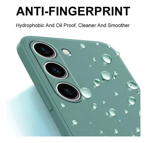 Funda Minimalista De Silicona Flexible For Samsung Galaxy