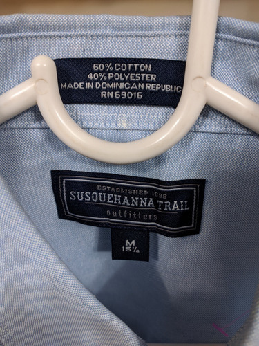 Camisa Susquehanna Trail Hombre Talla M