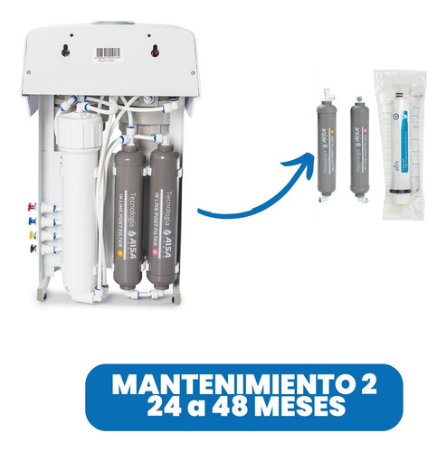 Ósmosis Inversa Bajo Tarja Filtro Purificador Agua 9 Etapas