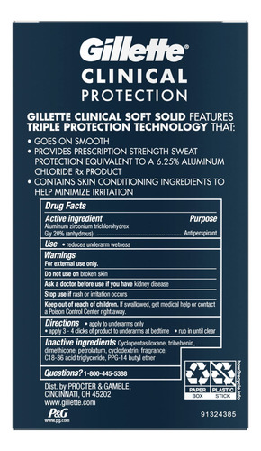 Desodorante Gillette Ultimate Fresh Antitranspirante