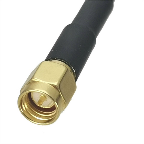 Imagen 3 de 3 de Conector Pigtail 15cm N Macho A Sma Macho, Cable Rg58