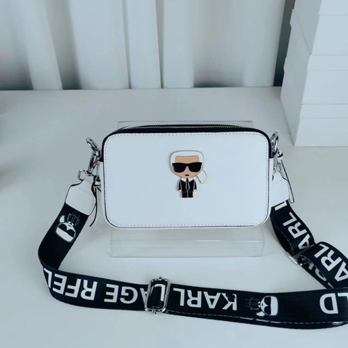 Bolso De Hombro De Cuero De Lujo De Moda Karl Lagrefeld 2025