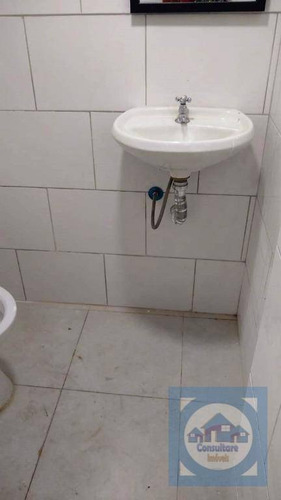 Loja Para Alugar, 25 M² Por R$ 2.100,00/mês - Boqueirão - Santos/sp - Lo0043