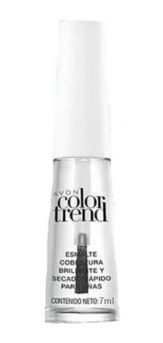 Capa Protectora Cobertura Brillant Avon Esmalte Color Trend 