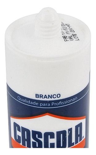 Imagem 2 de 3 de Adesivo Selante Branco Construção Pu 40 Cascola 380g Henkel
