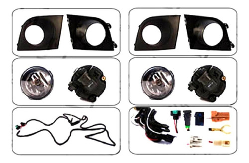 Kit Neblinero Nissan Tiida Sedan Japon 2006 / 2010 (izq-der)