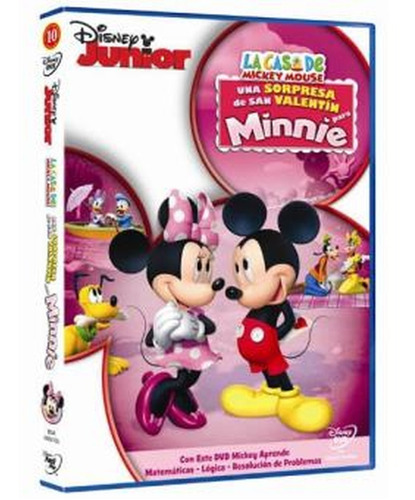 La Casa Mickey Sorpresa D San Valentin Para Minnie Dvd Nuevo
