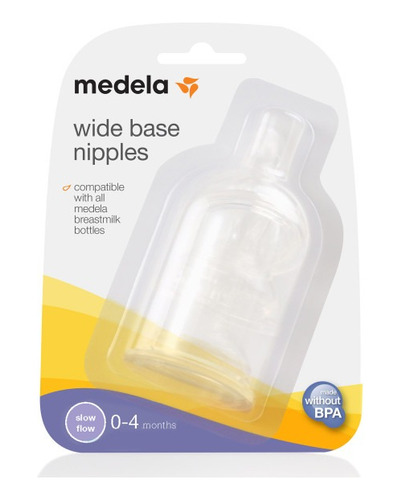 Pack De 3 Tetinas De Flujo Lento De 0 - 4 Meses De Medela