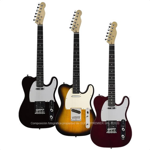Imagen 1 de 10 de Guitarra Electrica T Telecaster Colores Pua Garantia Oficial
