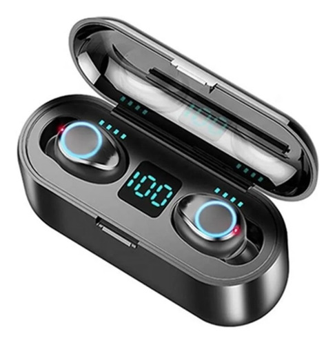 Auriculares Inalambricos Bluetooth Touch F9 Powerbank 2200mh