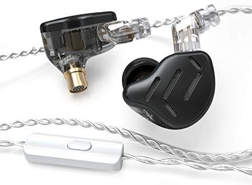 Kz Zax 1dd7ba Hybrid Driver Hifi Auriculares   Con Carc...