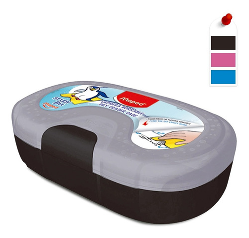 Lapicera Study Box Maped + 24 Pinturas Maped