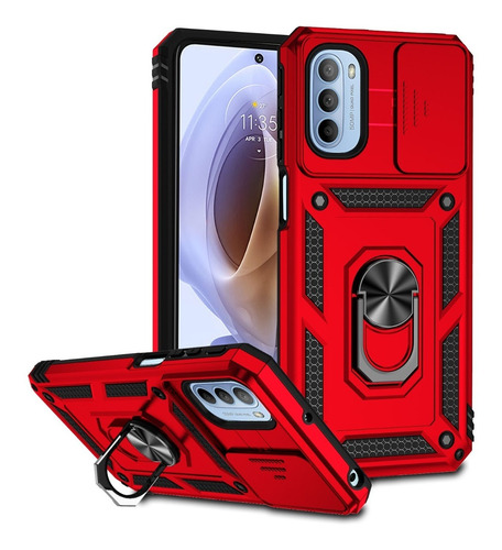 Funda Uso Rudo Moto G31 / G41 Proteccion De Camara +cristal