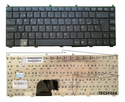 Teclado Sony Vaio Pcg-7v1l Pcg-7v2l Pcg-8v1l Pcg-8v2l 