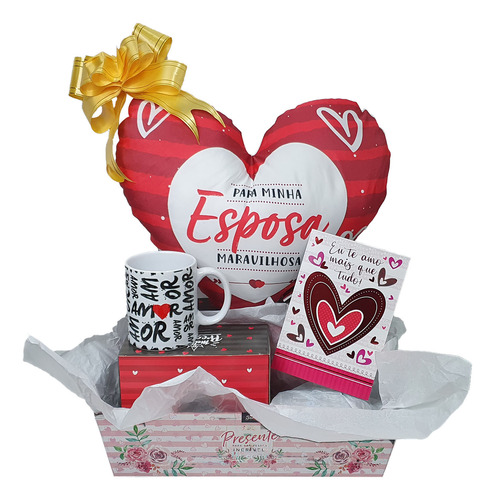 Kit De Presentes - Dia Dos Namorados Paixão Para Namorada