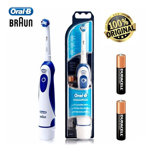 Escova Dentes Eletrica Oral B Braun Db4010 Original + Pilha