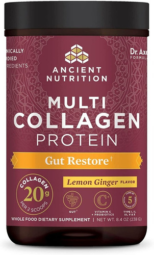 Dr. Axe Ancient Nutrition Multi Collagen Protein Elige Sabor