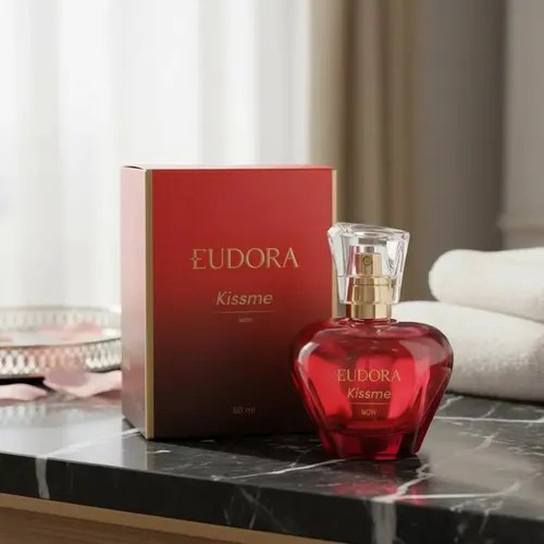 Perfume Feminino Eudora Kiss Me Now Colonia Floriental 50ml