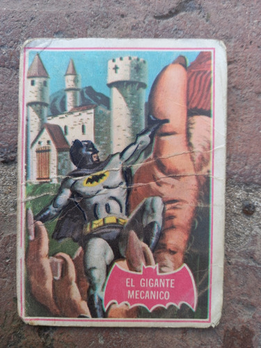 Figurita Batman Tarjeta Año 1966 N.43