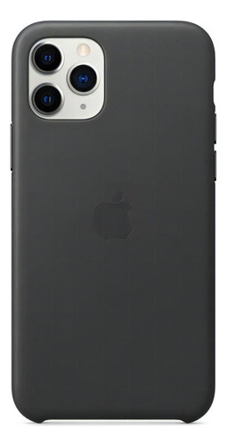 Capa iPhone 11 Pro Leather Couro Black - Apple - Mwye2zm/a