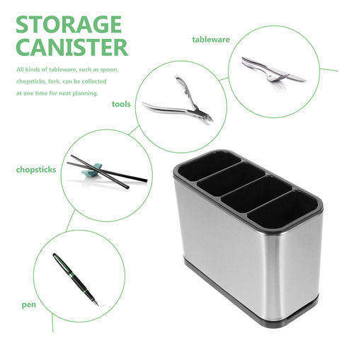 Soporte Para Utensilios De Cocina Y Organizador De Cubiertos
