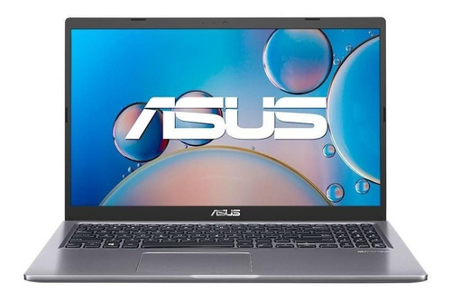 Imagen 1 de 5 de Notebook Asus X515JA slate gray 15.6", Intel Core i3 1005G1  8GB de RAM 256GB SSD, Intel UHD Graphics G1 (Ice Lake 32 EU) 1366x768px Windows 11 Home